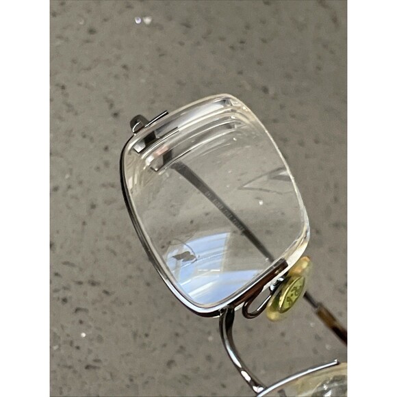 Ray-Ban Half Rim Eyeglasses Frames ONLY RB 6062 2502  49-19-140 Italy Silver - Picture 12 of 12